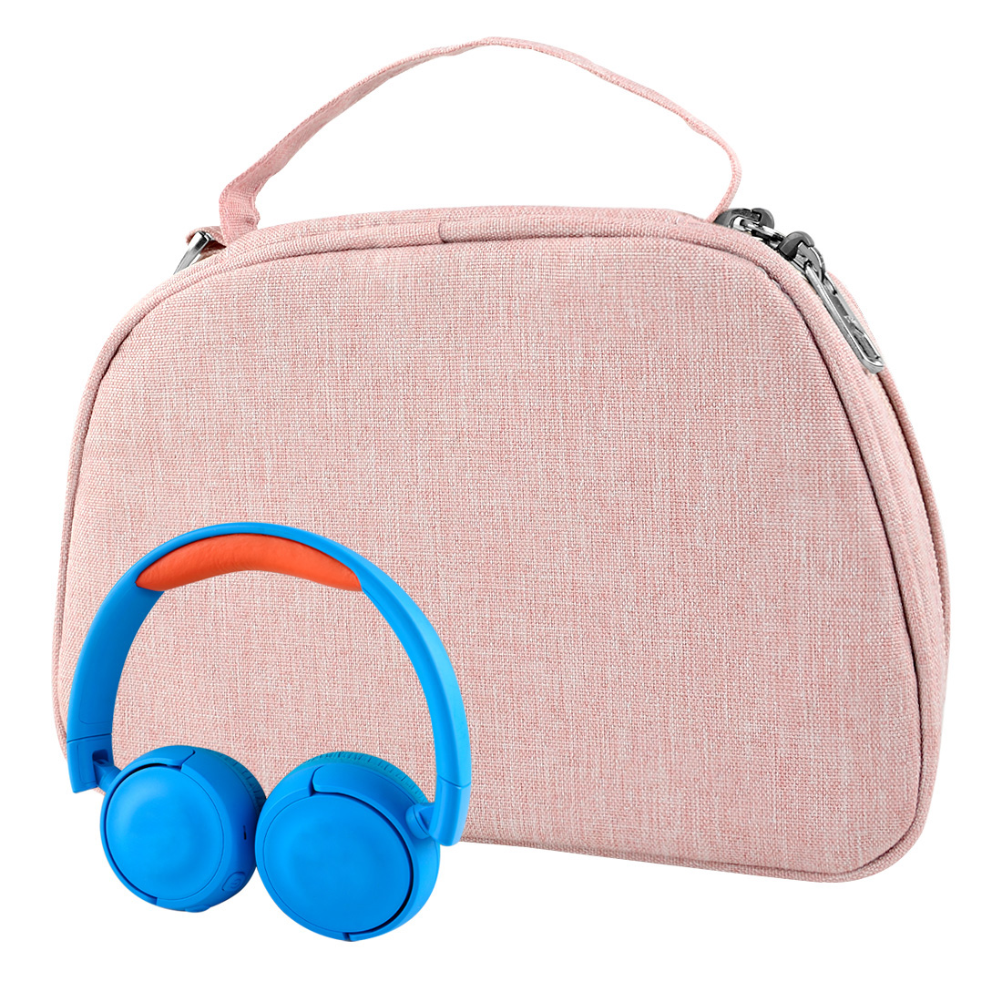Headphones Case Pouch Compatible With JBL JR 300BT, JR 300 Portable Bluetooth Earphones Headset Bag For Accessories Headphones Case Pouch Compatible With JBL JR 300BT, JR 300 Portable Bluetooth Earphones Headset Bag For Accessories