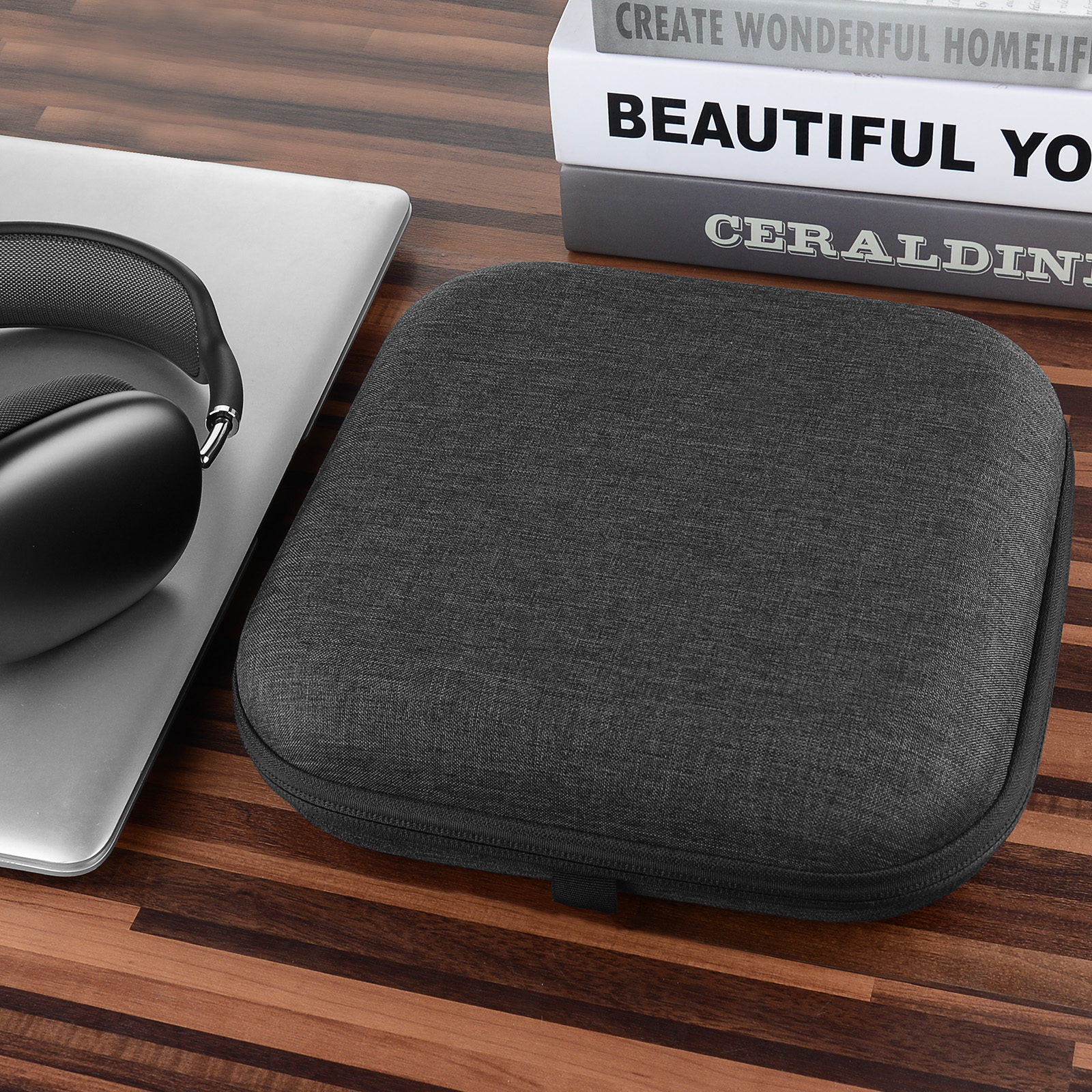 Headphones Case Pouch For AirPod Max, Protective Bluetooth Earphones Headset Bag with Cable Storage For Accessories Headphones Case Pouch For AirPod Max, Protective Bluetooth Earphones Headset Bag with Cable Storage For Accessories
