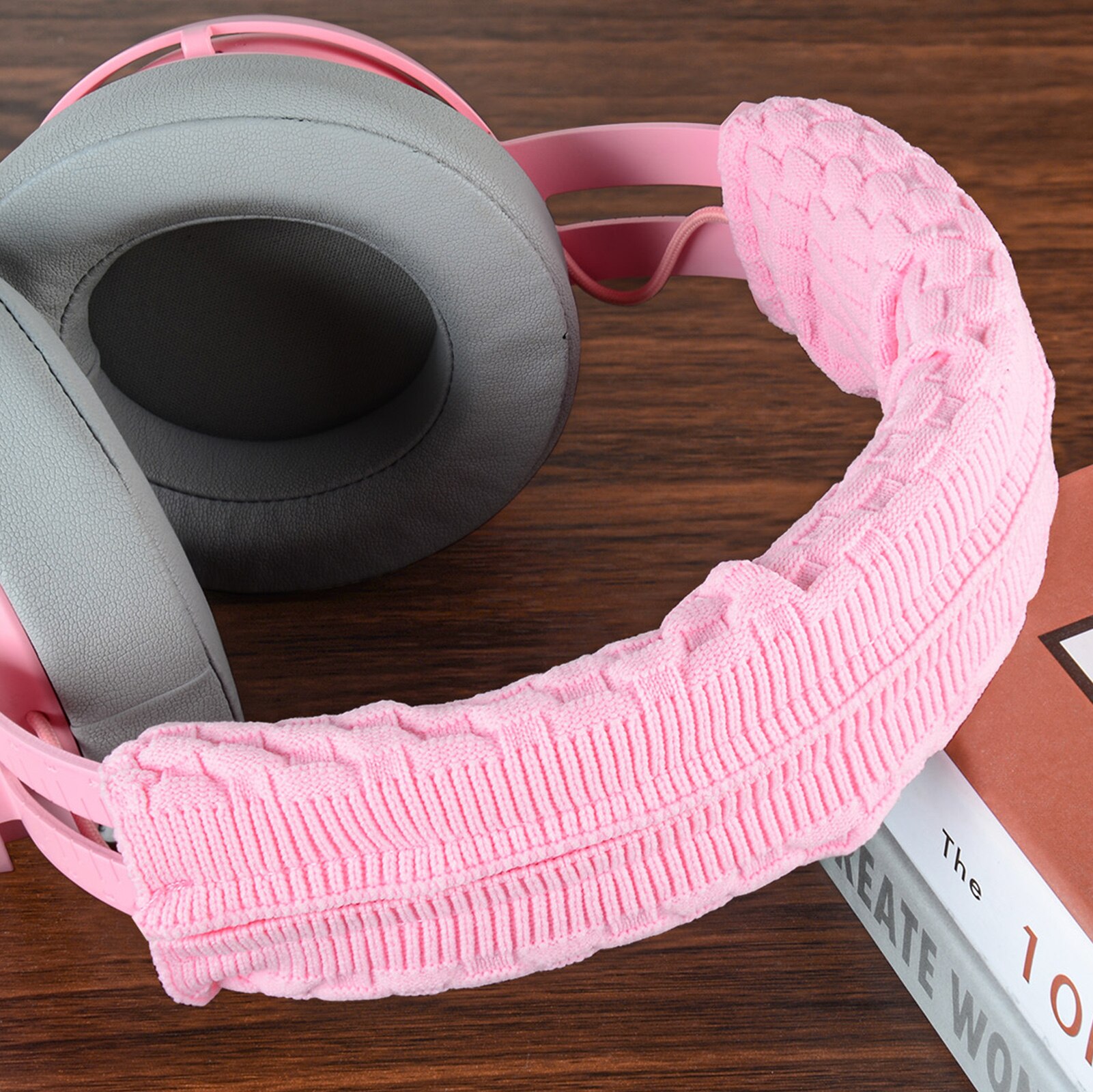 Flex Fabric Headband Cover For Razer Kraken Pro V2, 7.1 V2, Headphones Replacement Headband Cushion Repair Parts (Pink)