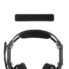 Velour Headphones Headband Pad, For Astro A40 A50 Band Headset Headband Cushion Cover (Black)