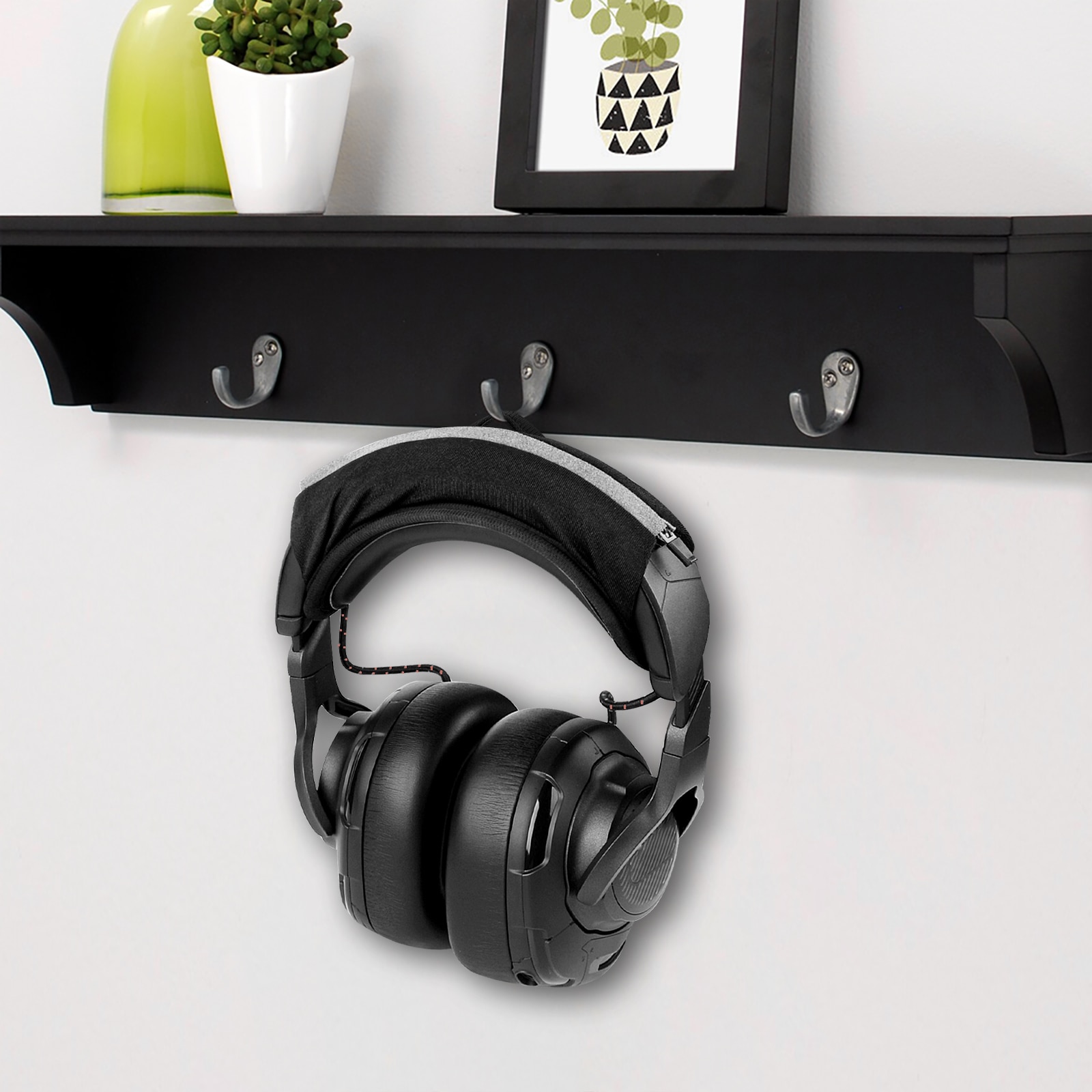 Headband For ATH JBL Razer Sony Sennheiser Headphones Large Hook and Loop Headband Cover Protector Cushion with Zipper Headband For ATH JBL Razer Sony Sennheiser Headphones Large Hook and Loop Headband Cover Protector Cushion with Zipper