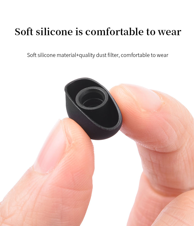 6Pcs Silicone Ear Tips for Sennheiser IE900 IE80S HIFI Eartips for IE600 IE300 Earphone Tips With Filter Screen Soft Earplugs 6Pcs Silicone Ear Tips for Sennheiser IE900 IE80S HIFI Eartips for IE600 IE300 Earphone Tips With Filter Screen Soft Earplugs