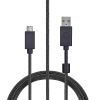 OFC Nylon Braided USB Charging Audio Data Cable Extension Cord for Logitech G635 G633 G933 G935 G633S G933S Headsets