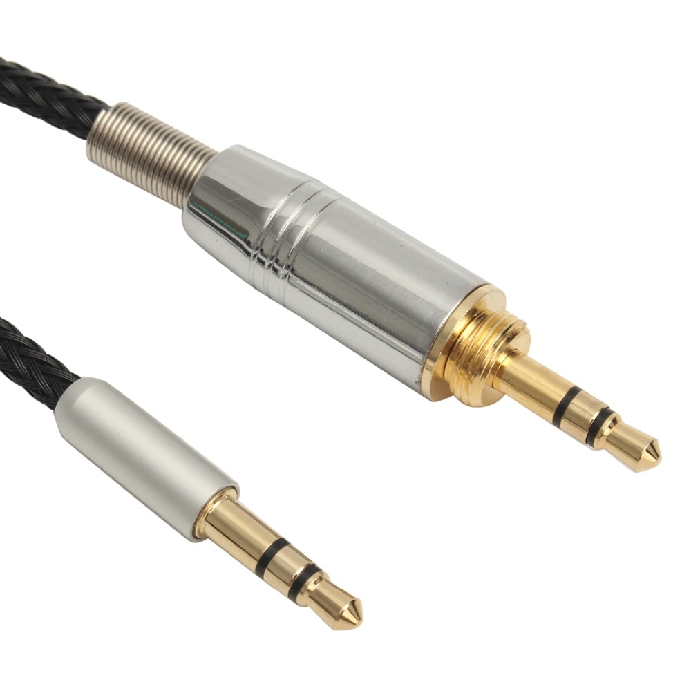 Braided 6.35mm Replacement Stereo Audio Cable Extension Music Cord for Beyerdynamic Custom One Pro Plus Studio Street Headphones