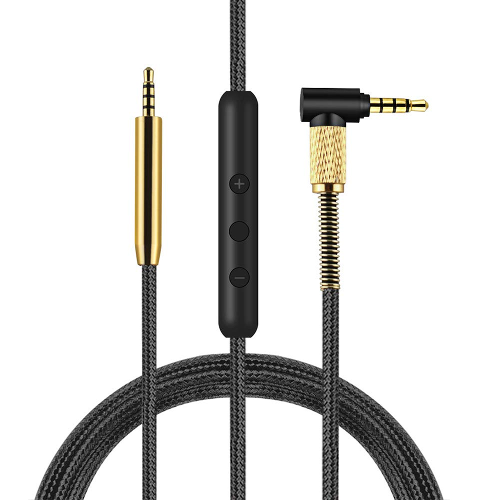 OFC Replacement Nylon Braided Cable Extension Cord For JBL Tune 500BT 510BT 600BTNC 660BTNC 760NC 700BT 710BT 750BTNC Headphones