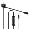 OFC Cable Extension Cord External Boom Microphone Mic Mute Switch For Bose QuietComfort QC45 QC 45 Headphones