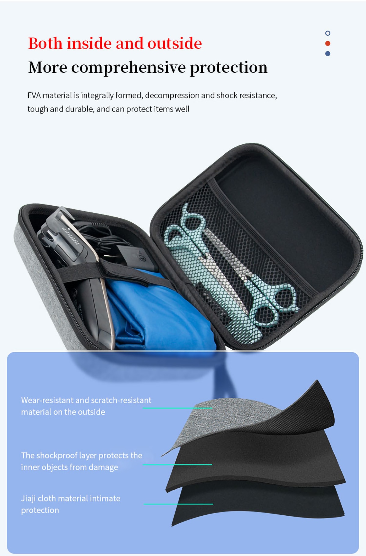 Hard EVA Storage Bags for Philips HC3688 QC5130 Home Electric Hair Clipper Case Portable Hair Trimmer Haircut Travel Carry Box Hard EVA Storage Bags for Philips HC3688 QC5130 Home Electric Hair Clipper Case Portable Hair Trimmer Haircut Travel Carry Box