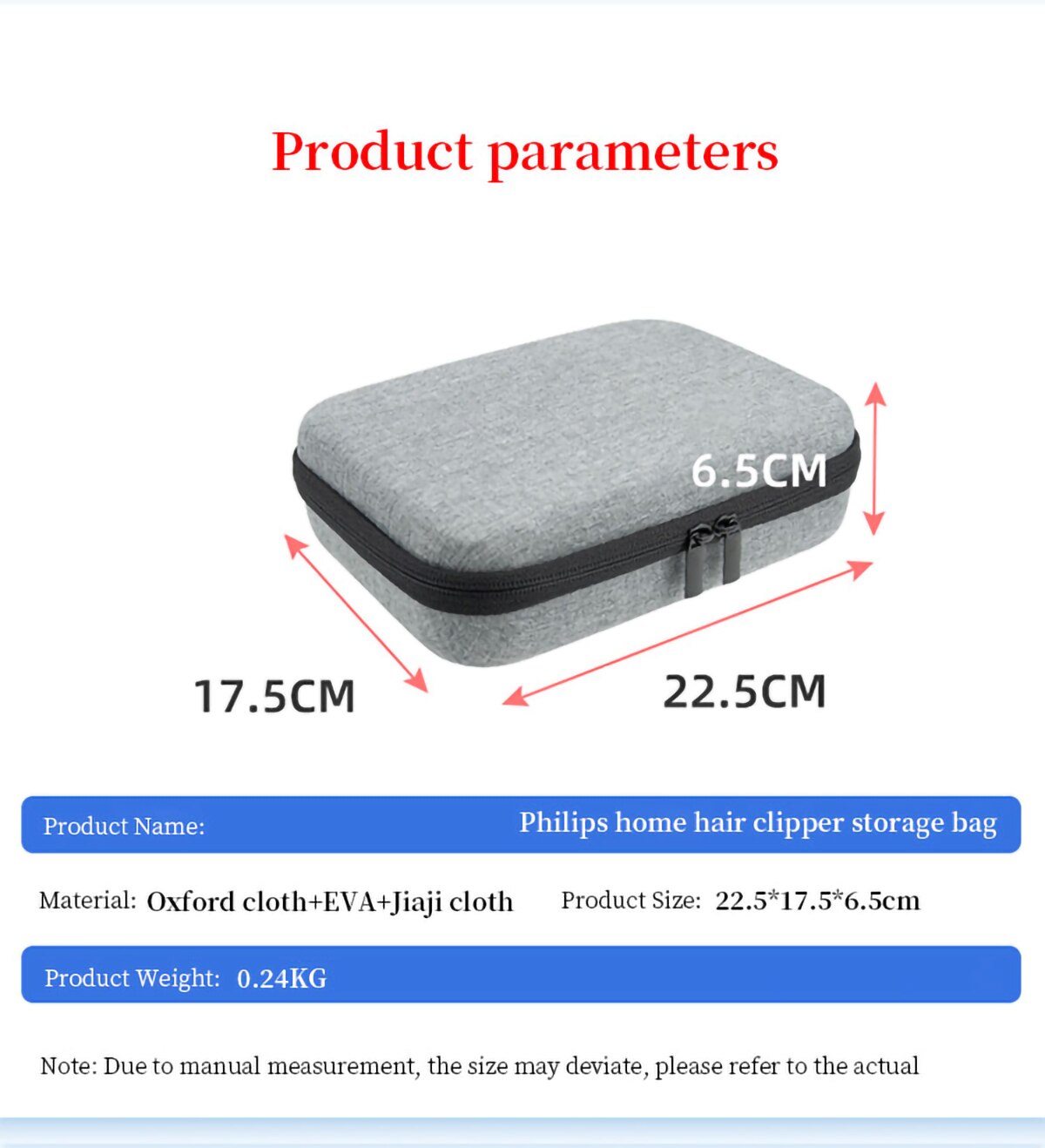 Hard EVA Storage Bags for Philips HC3688 QC5130 Home Electric Hair Clipper Case Portable Hair Trimmer Haircut Travel Carry Box Hard EVA Storage Bags for Philips HC3688 QC5130 Home Electric Hair Clipper Case Portable Hair Trimmer Haircut Travel Carry Box