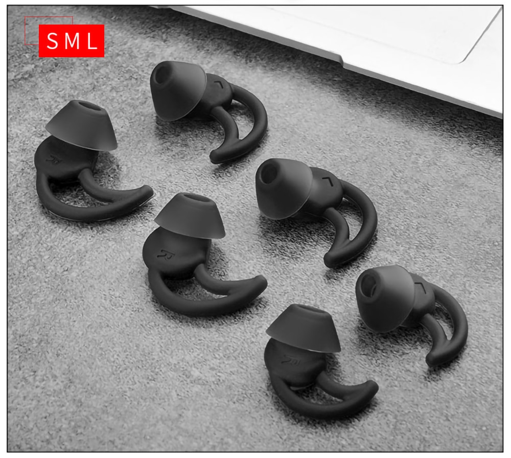 6Pcs Silicone Ear Tips for Bose QC30 Soundsport Wireless QC20 QC20i IE2/Sie2i Sport Earphone Eartips Anti-drop Ear Wing Tips 6Pcs Silicone Ear Tips for Bose QC30 Soundsport Wireless QC20 QC20i IE2/Sie2i Sport Earphone Eartips Anti-drop Ear Wing Tips