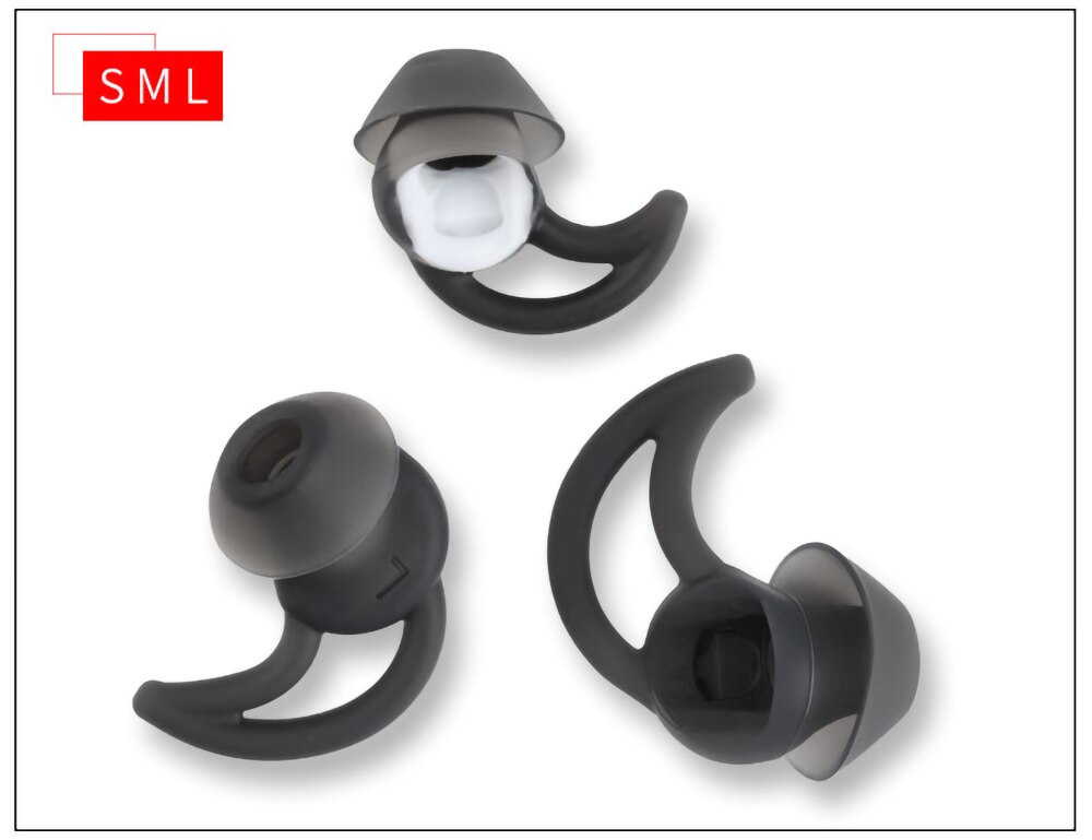 6Pcs Silicone Ear Tips for Bose QC30 Soundsport Wireless QC20 QC20i IE2/Sie2i Sport Earphone Eartips Anti-drop Ear Wing Tips 6Pcs Silicone Ear Tips for Bose QC30 Soundsport Wireless QC20 QC20i IE2/Sie2i Sport Earphone Eartips Anti-drop Ear Wing Tips