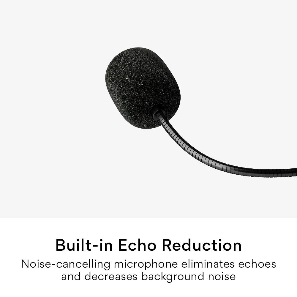 Replacement Cable Extension Cord Boom Mic Mute Volume Control Clip for V-Moda Crossfade M-100 M-200 LP LP2 M-80 V-80 Headsets
