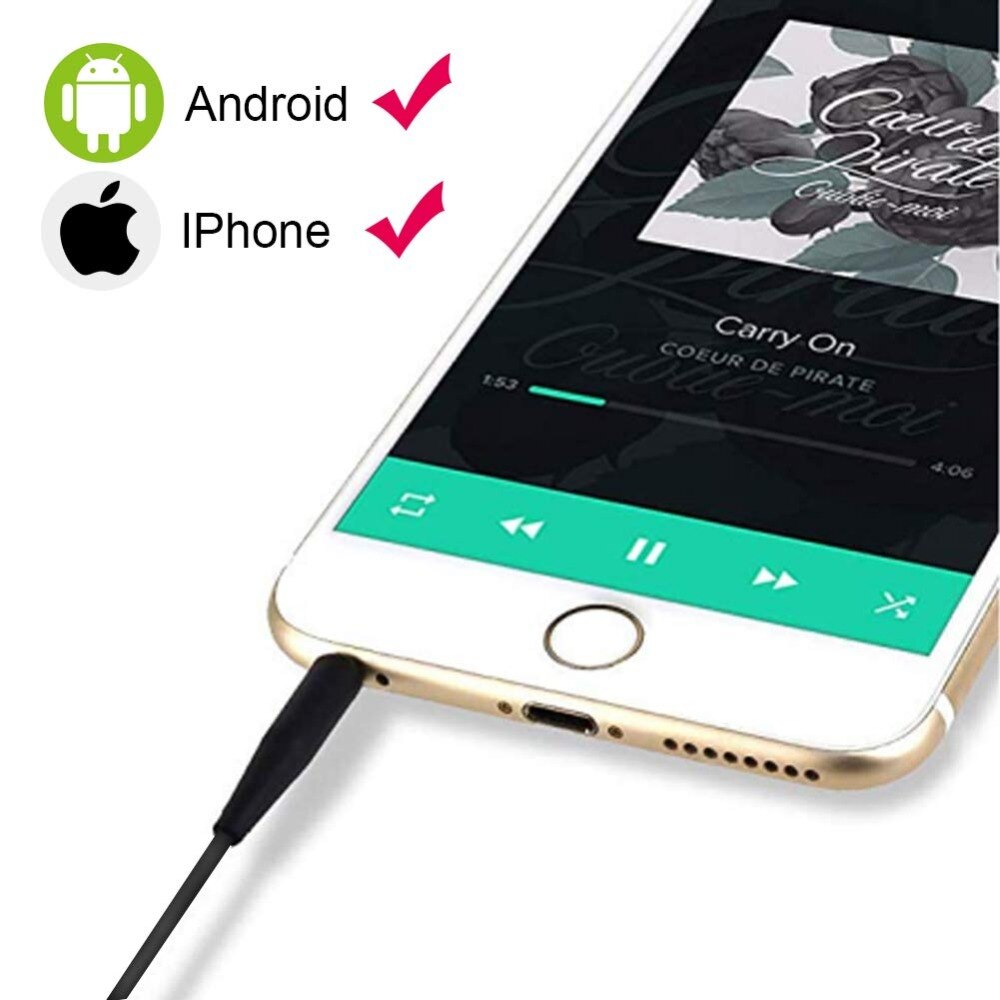 Cable Extension Cord JBL Tune 500 T500 600BTNC T600BTNC DUETNC DUET NC 700BT T700BT 750BTNC T750BTNC Headphones