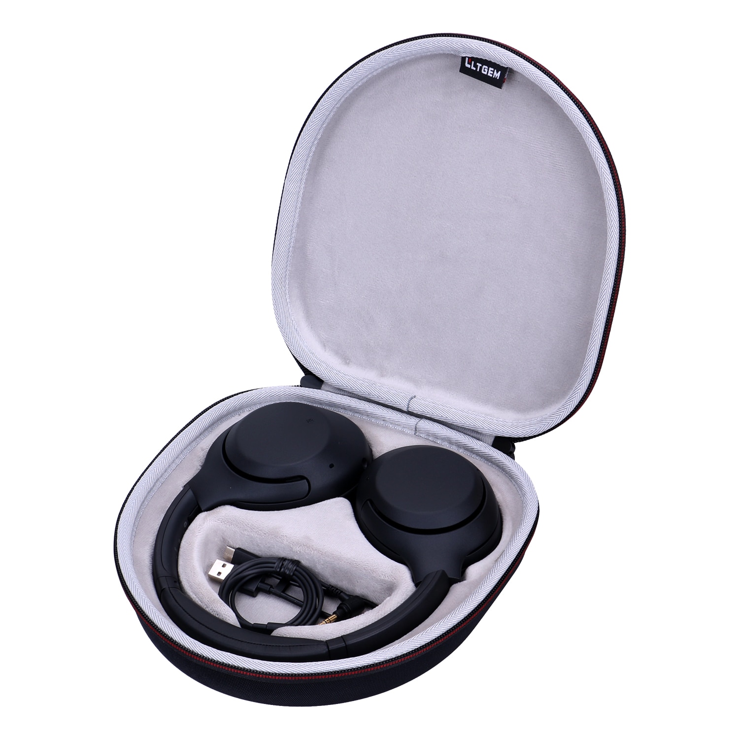 Waterproof EVA Hard Case for Sony WH-XB900N Wireless Noise Canceling Extra Bass Headphones Waterproof EVA Hard Case for Sony WH-XB900N Wireless Noise Canceling Extra Bass Headphones