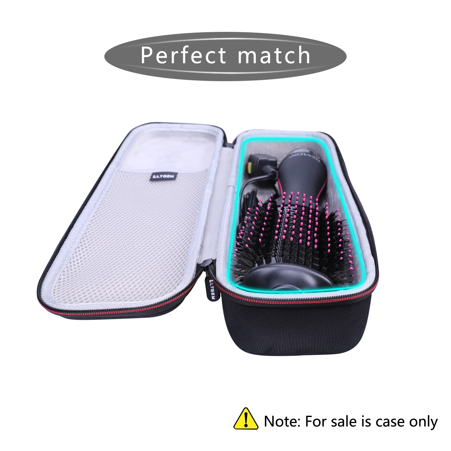 Black EVA Hard Case for Revion One-Step-Hair Dryer & Volumizer Hot Air Brush,Mint Black EVA Hard Case for Revion One-Step-Hair Dryer & Volumizer Hot Air Brush,Mint