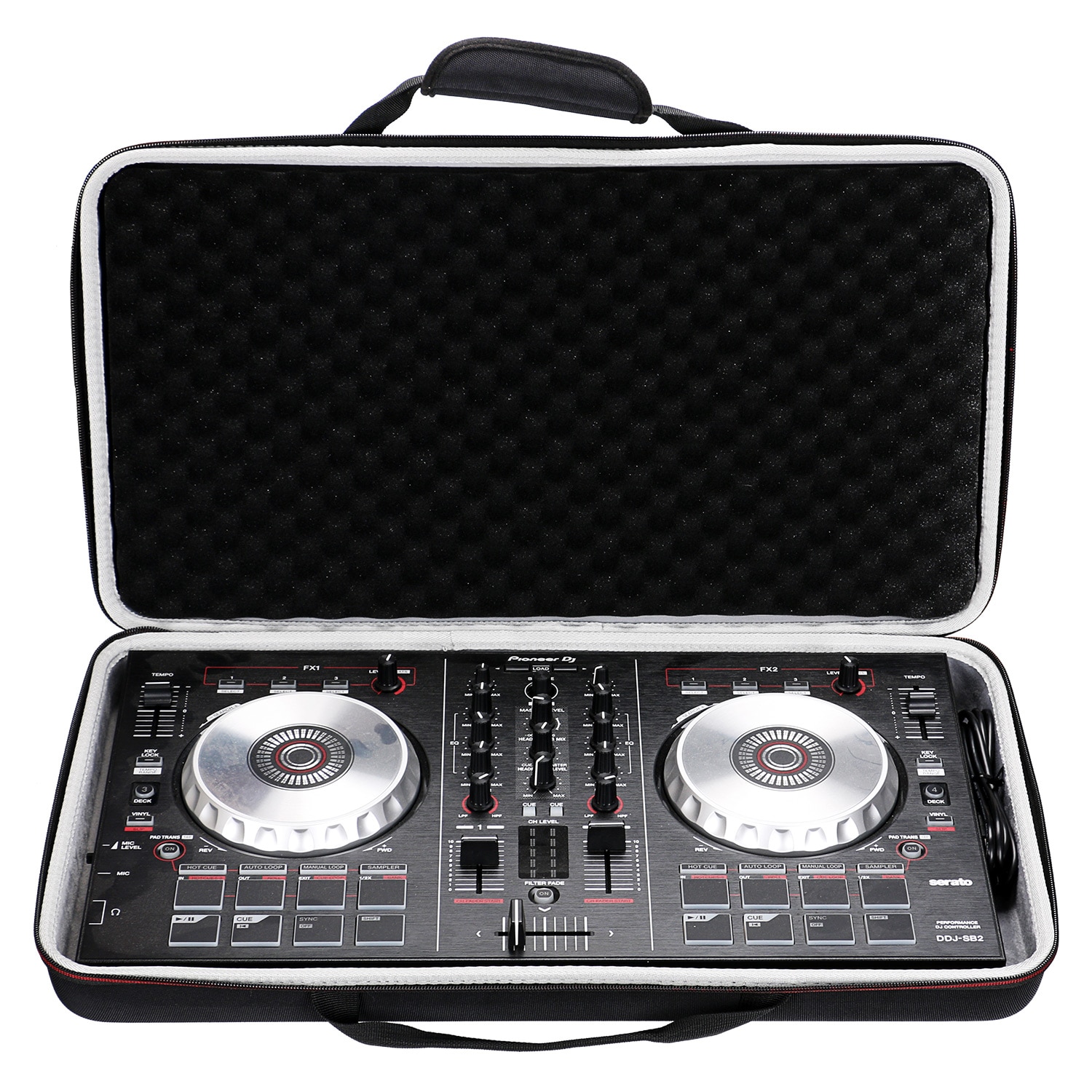 EVA Case for Pioneer DJ DDJ SB3/DDJ SB2/DDJ 400 or Portable 2 channel Controller or DDJ-RB Performance DJ Controller EVA Case for Pioneer DJ DDJ SB3/DDJ SB2/DDJ 400 or Portable 2 channel Controller or DDJ-RB Performance DJ Controller