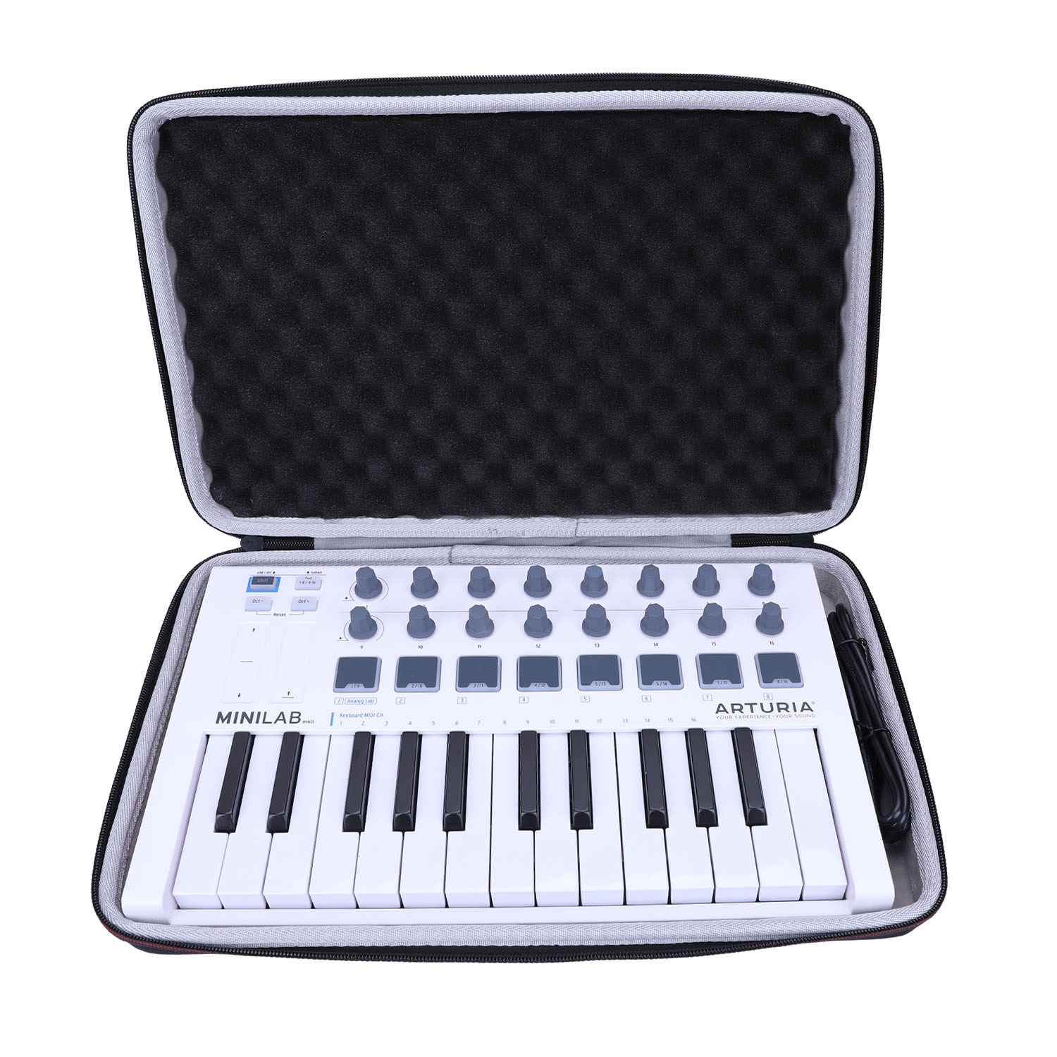 EVA Hard Case for Arturia MiniLab MkII 25 Slim-Key Controller EVA Hard Case for Arturia MiniLab MkII 25 Slim-Key Controller