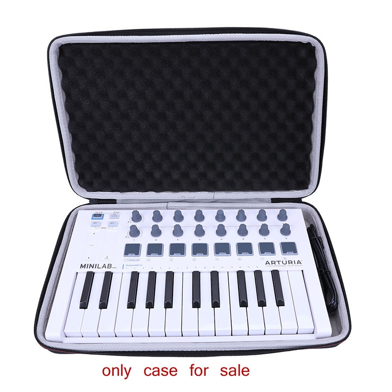 EVA Hard Case for Arturia MiniLab MkII 25 Slim-Key Controller EVA Hard Case for Arturia MiniLab MkII 25 Slim-Key Controller
