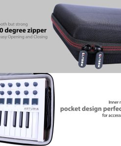 Alternative view of EVA Hard Case for Arturia MiniLab MkII 25 Slim-Key Controller