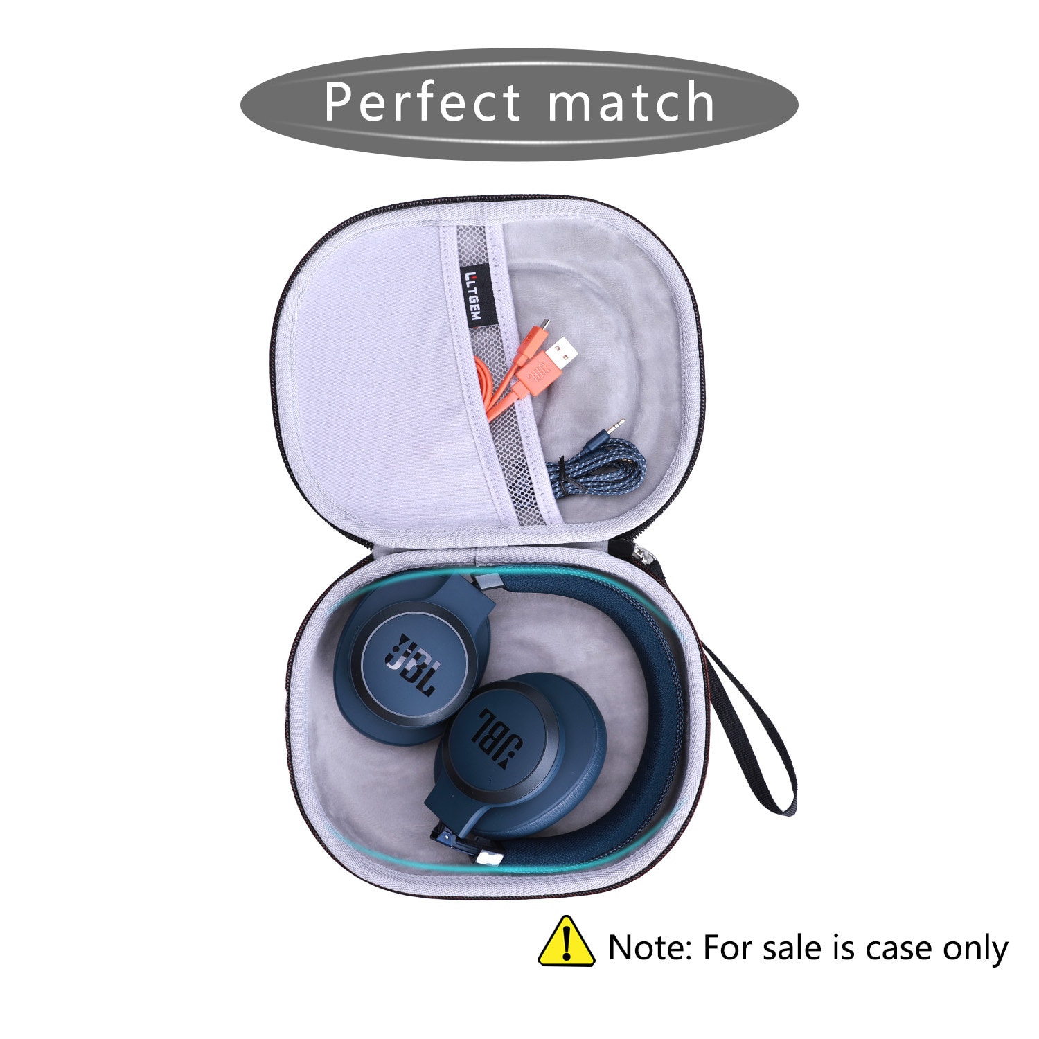 EVA Hard Case for JBL LIVE 650 BT-NC/400BT/500BT Headphone EVA Hard Case for JBL LIVE 650 BT-NC/400BT/500BT Headphone