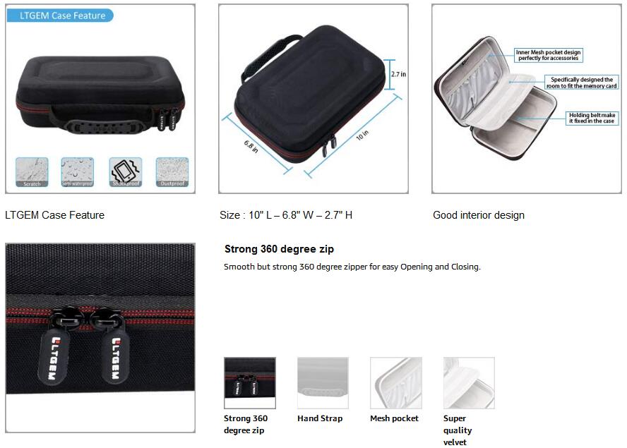 EVA Hard Case for Leapfrog LeapPad Ultimate - Travel Protective Carrying Storage Bag