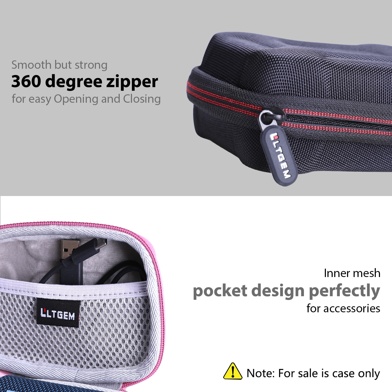 Dustproof Pink EVA Hard Case for JBL Go 3 Portable Speaker With Bluetooth Built-in Battery Dustproof Pink EVA Hard Case for JBL Go 3 Portable Speaker With Bluetooth Built-in Battery
