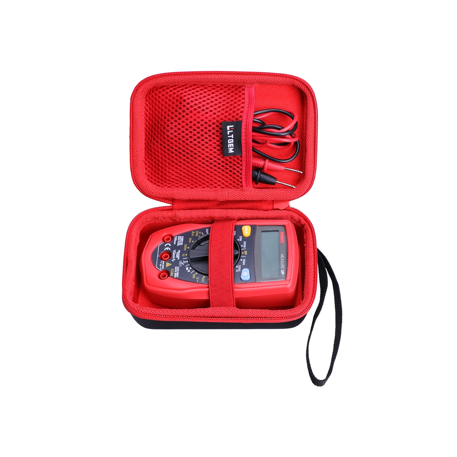 Waterproof EVA Hard Case for Etekcity Digital Multimeter Red,MsR-R500 Waterproof EVA Hard Case for Etekcity Digital Multimeter Red,MsR-R500