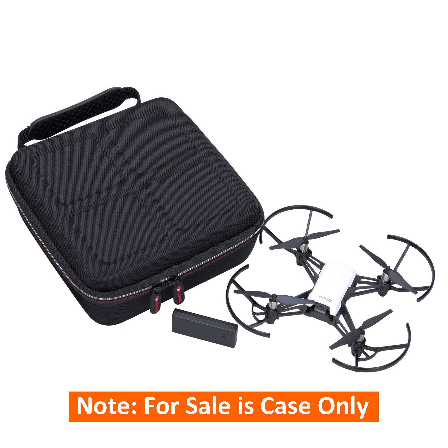 XANAD Waterproof EVA Hard Case for DJI Tello Quadcopter Drone XANAD Waterproof EVA Hard Case for DJI Tello Quadcopter Drone