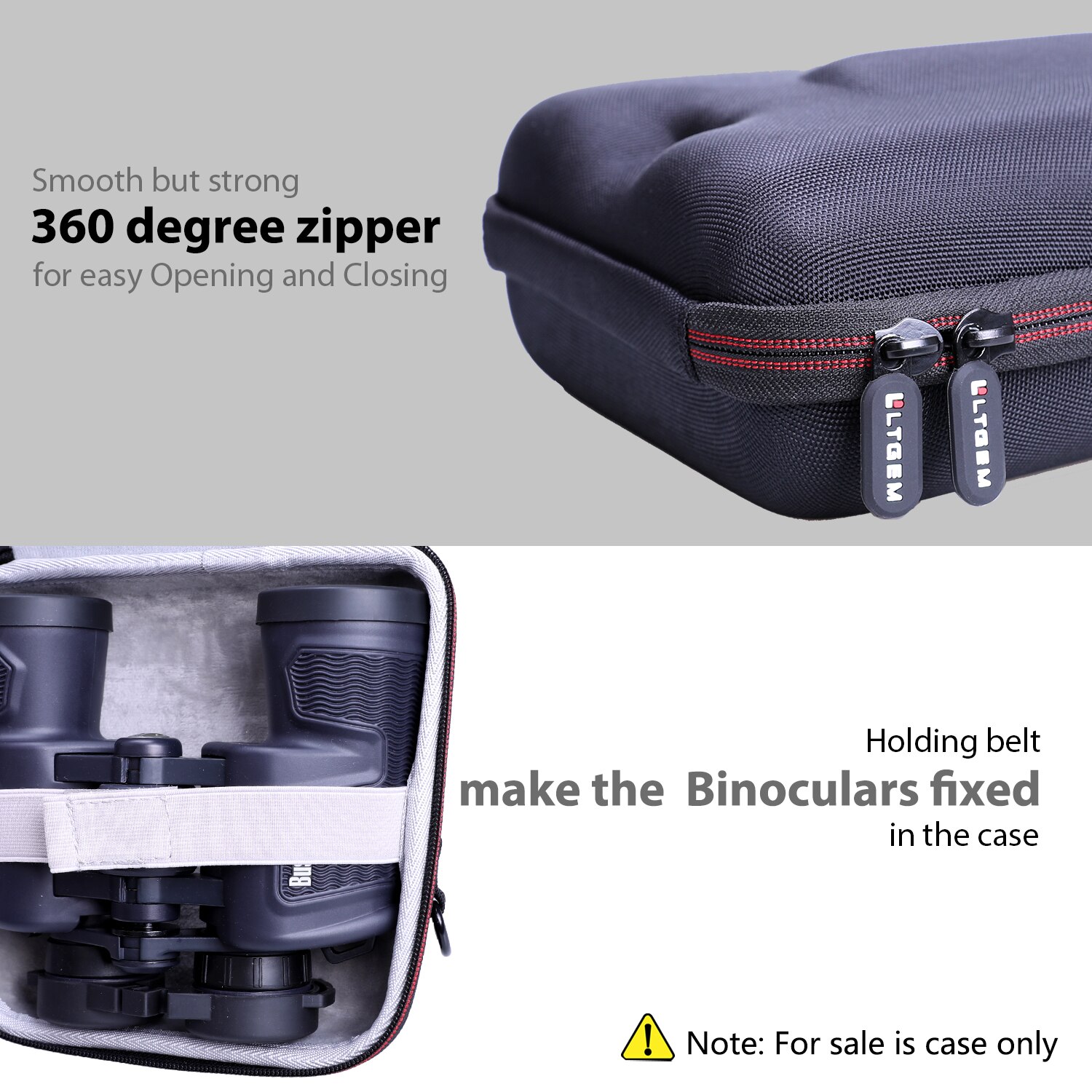 EVA Hard Case for Bushnell H2O Waterproof/Fogproof Porro Prism Binocular (12*42mm) EVA Hard Case for Bushnell H2O Waterproof/Fogproof Porro Prism Binocular (12*42mm)