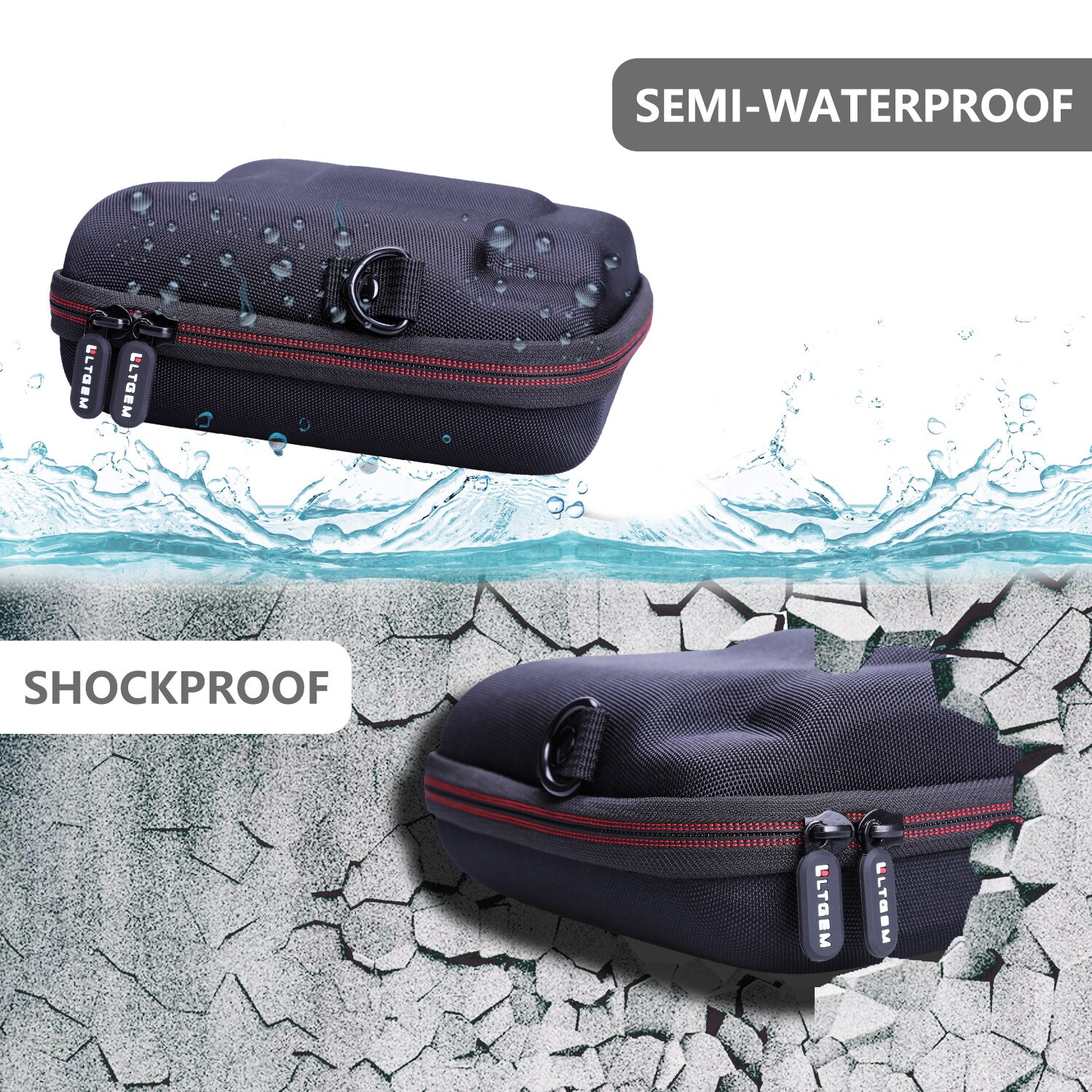 EVA Hard Case for Bushnell H2O Waterproof/Fogproof Porro Prism Binocular (12*42mm) EVA Hard Case for Bushnell H2O Waterproof/Fogproof Porro Prism Binocular (12*42mm)