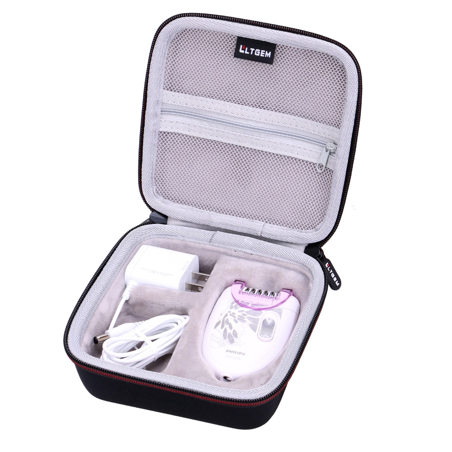 EVA Black Carrying Hard Case for Philips HP6401 Satinelle Essential Compact Hair Removal Epilator EVA Black Carrying Hard Case for Philips HP6401 Satinelle Essential Compact Hair Removal Epilator