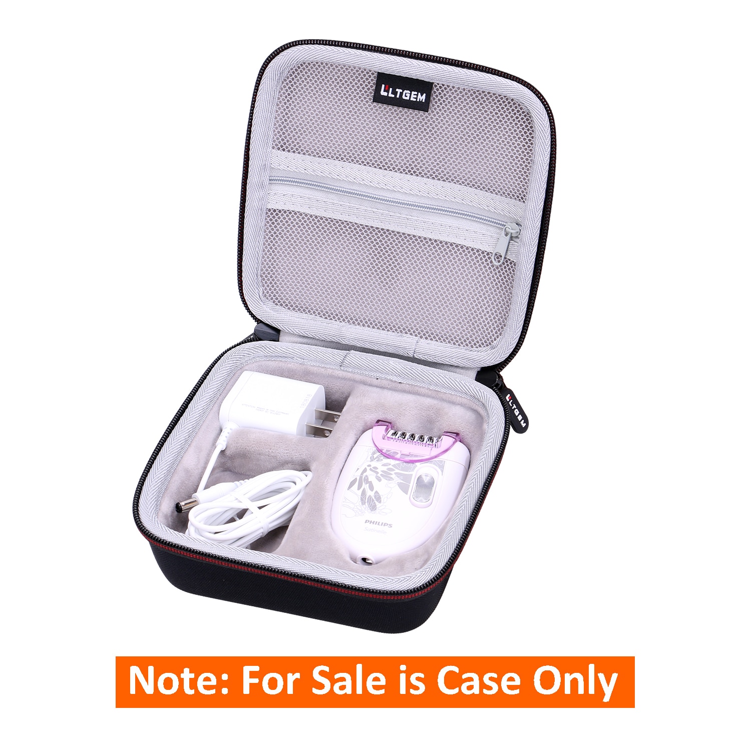 EVA Black Carrying Hard Case for Philips HP6401 Satinelle Essential Compact Hair Removal Epilator EVA Black Carrying Hard Case for Philips HP6401 Satinelle Essential Compact Hair Removal Epilator