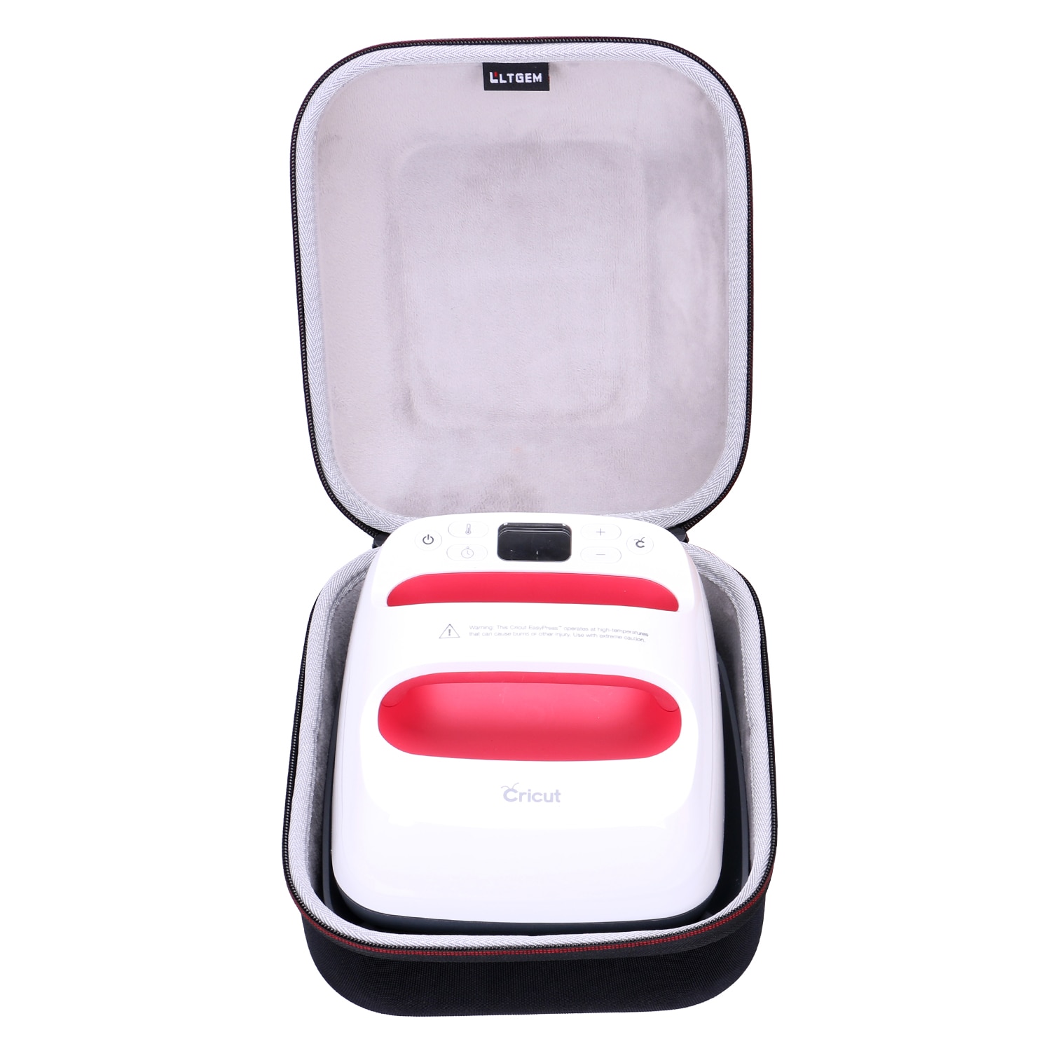 EVA Shockproof Carrying Hard Case for Cricut EasyPress 2, 6x7 Inches EVA Shockproof Carrying Hard Case for Cricut EasyPress 2, 6x7 Inches