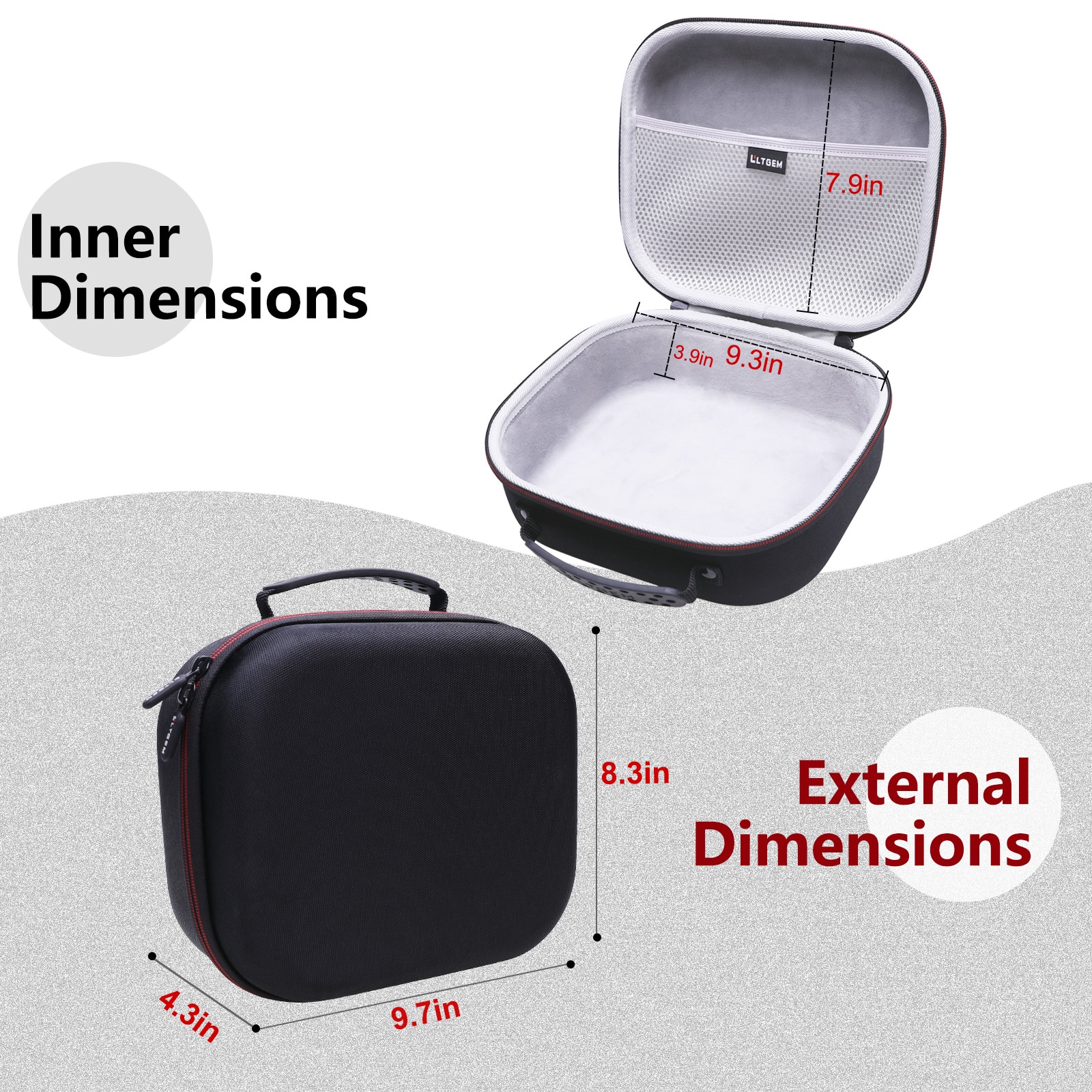 EVA Hard Case for AstroAI Air Compressor Tire Inflator Portable Air Pump Bicycle, Balloons and Other Inflatables EVA Hard Case for AstroAI Air Compressor Tire Inflator Portable Air Pump Bicycle, Balloons and Other Inflatables