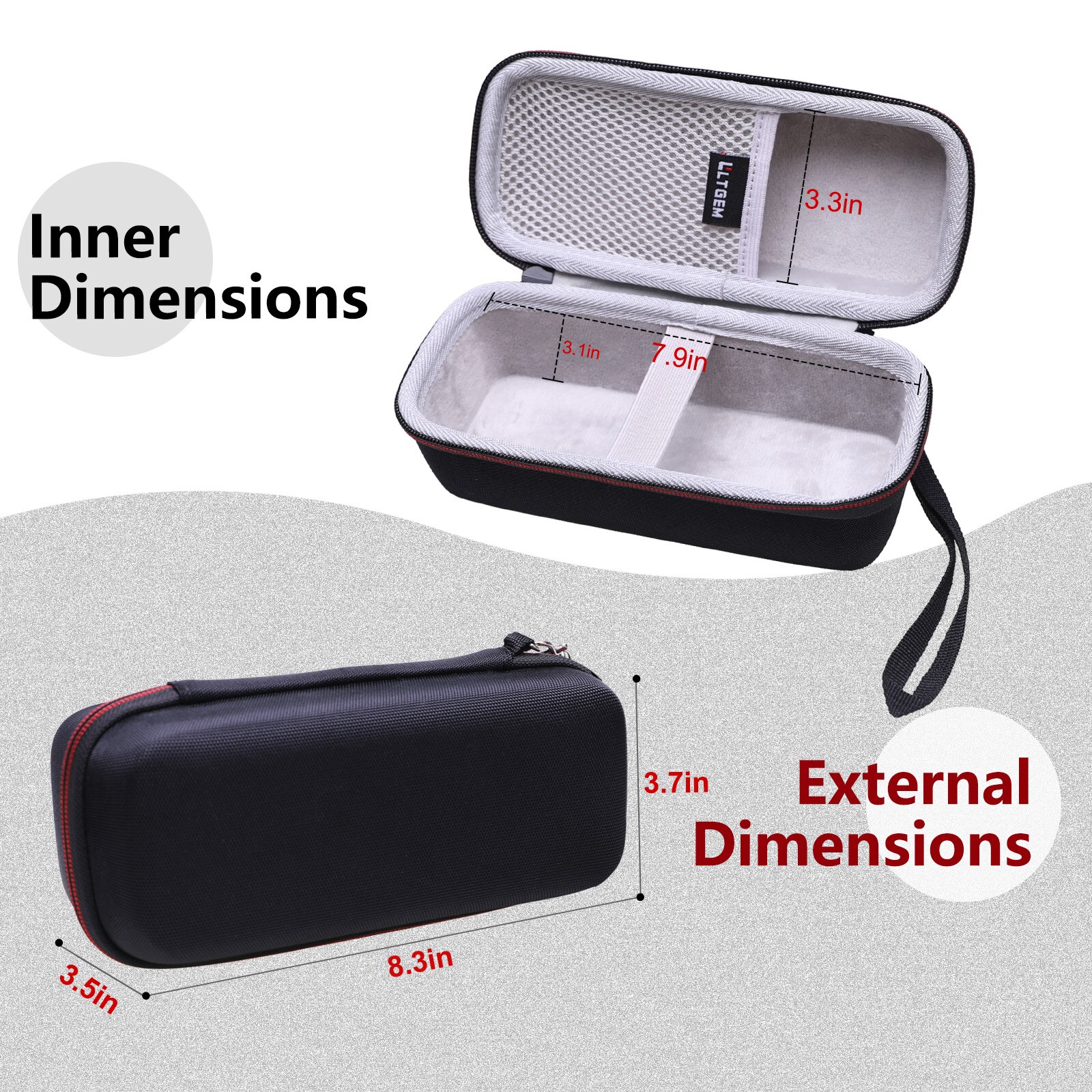 EVA Hard Case for Panasonic Close Curves Electric Razor for Women, Cordless 3-Blade Shaver EVA Hard Case for Panasonic Close Curves Electric Razor for Women, Cordless 3-Blade Shaver