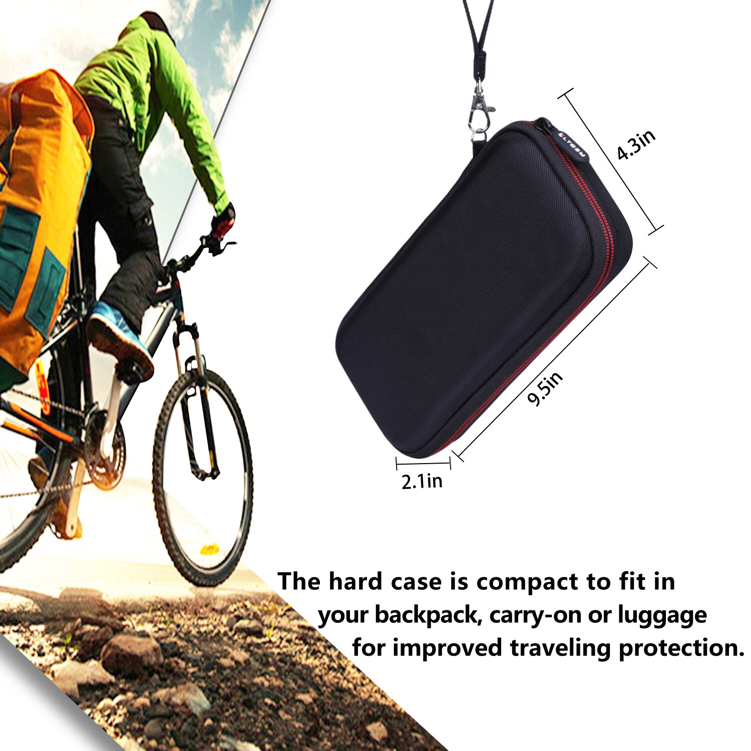 EVA Hard Case for Thermopro TP-17 Dual Probe Digital Cooking Meat Thermometer Large LCD Backlight Food Grill Thermometer EVA Hard Case for Thermopro TP-17 Dual Probe Digital Cooking Meat Thermometer Large LCD Backlight Food Grill Thermometer