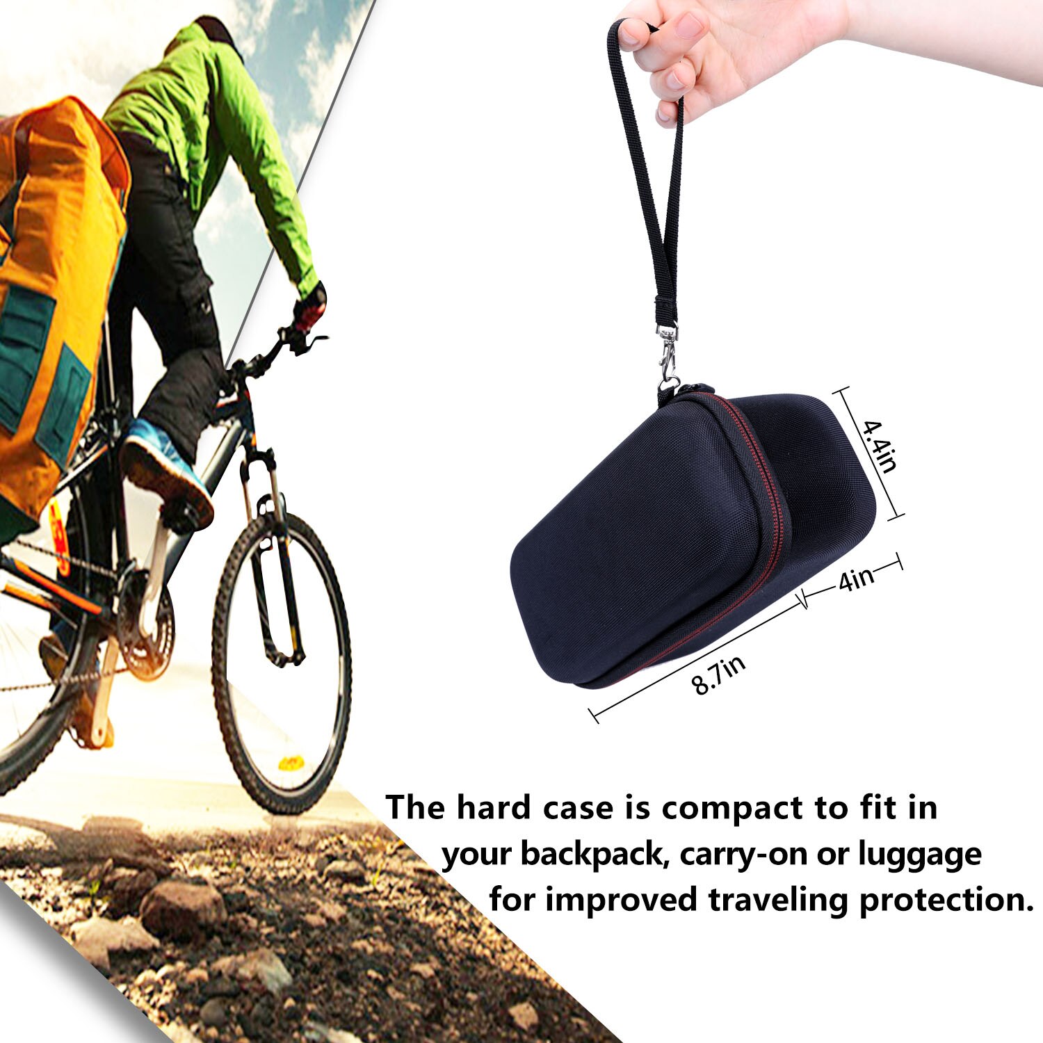 EVA Hard Case for DOSS SoundBox Plus Portable Wireless Bluetooth Speaker Wireless Speaker for Phone, Tablet, TV, and More EVA Hard Case for DOSS SoundBox Plus Portable Wireless Bluetooth Speaker Wireless Speaker for Phone, Tablet, TV, and More