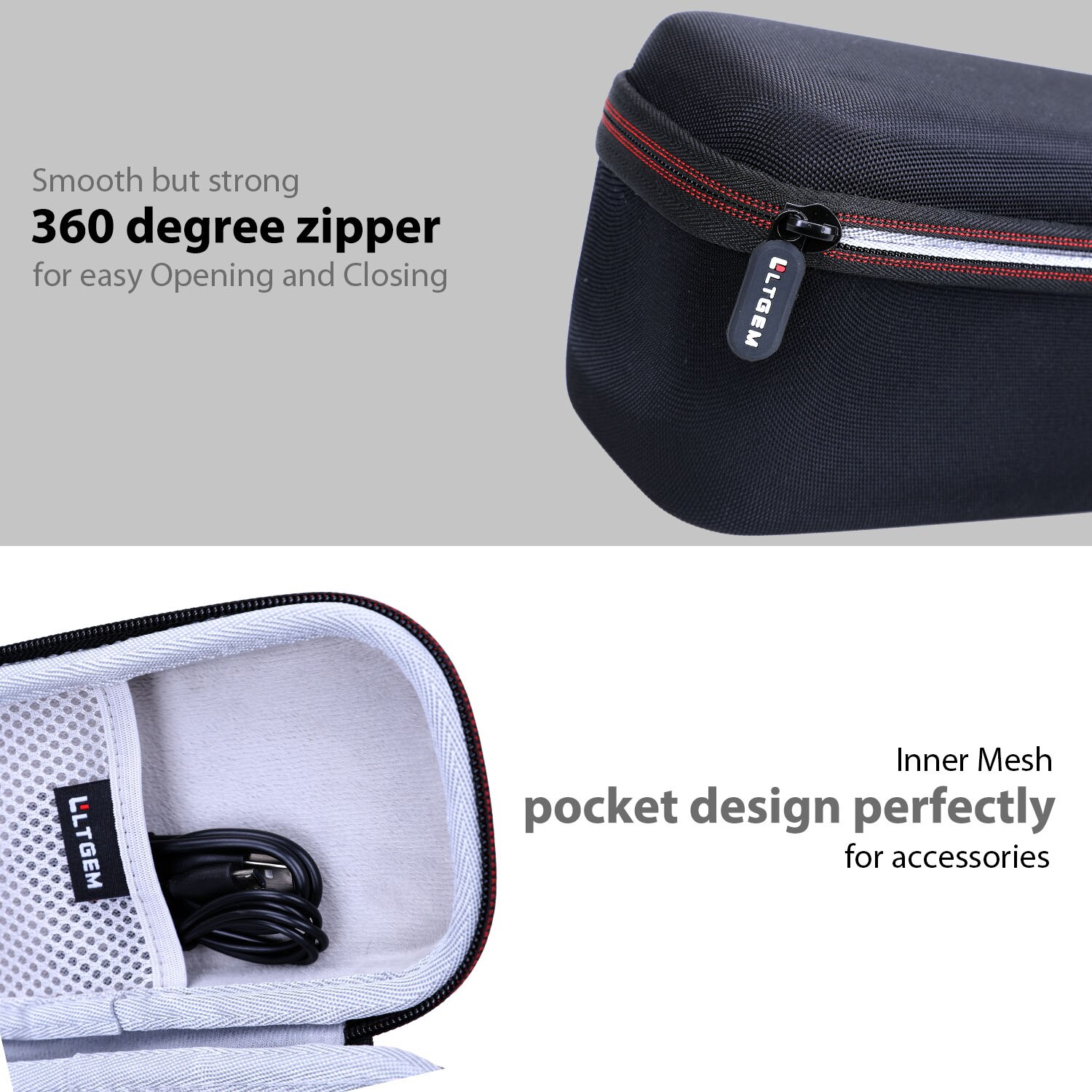 EVA Hard Case for DOSS SoundBox Plus Portable Wireless Bluetooth Speaker Wireless Speaker for Phone, Tablet, TV, and More EVA Hard Case for DOSS SoundBox Plus Portable Wireless Bluetooth Speaker Wireless Speaker for Phone, Tablet, TV, and More