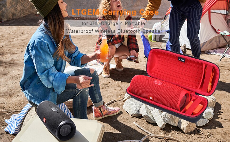 Waterproof EVA Hard Case for JBL Charge 4 Portable Wireless Bluetooth Speaker Waterproof EVA Hard Case for JBL Charge 4 Portable Wireless Bluetooth Speaker