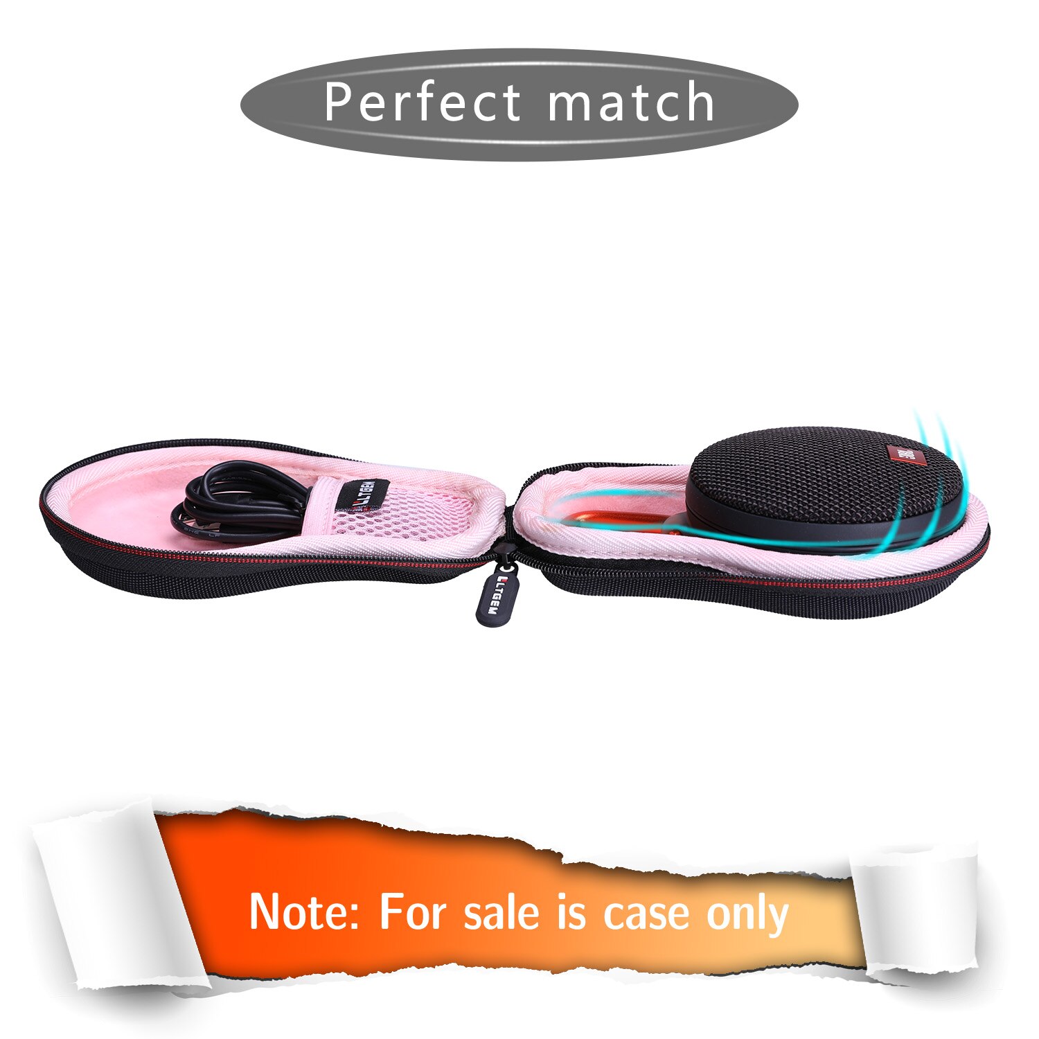 Waterproof EVA Hard Case for JBL Clip 2 or JBL Clip 3 Waterproof Portable Bluetooth Speaker Waterproof EVA Hard Case for JBL Clip 2 or JBL Clip 3 Waterproof Portable Bluetooth Speaker