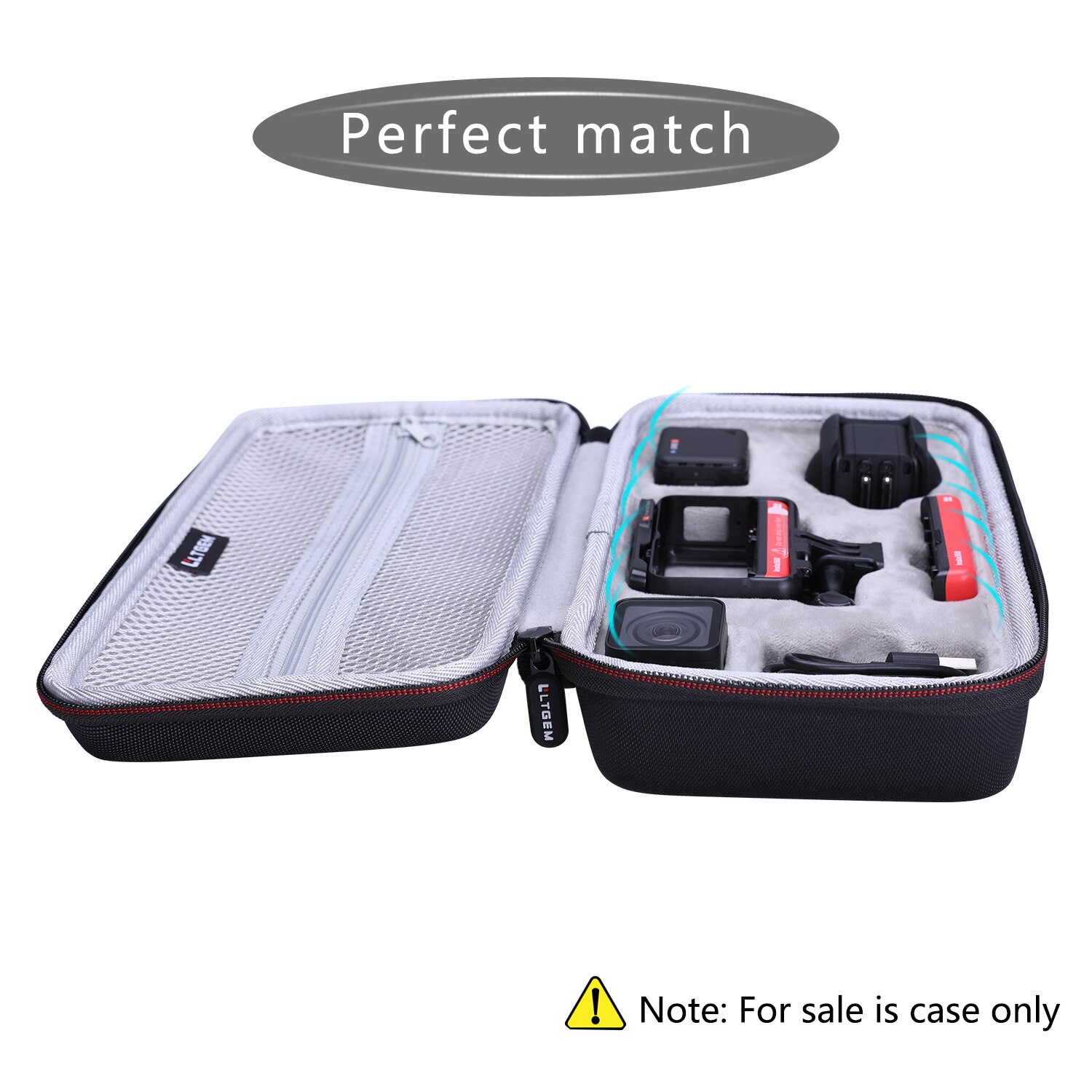 EVA Hard Case for Insta360 ONE R Twin Edition – Action Camera & 360 Camera with Interchangeable Lenses EVA Hard Case for Insta360 ONE R Twin Edition – Action Camera & 360 Camera with Interchangeable Lenses