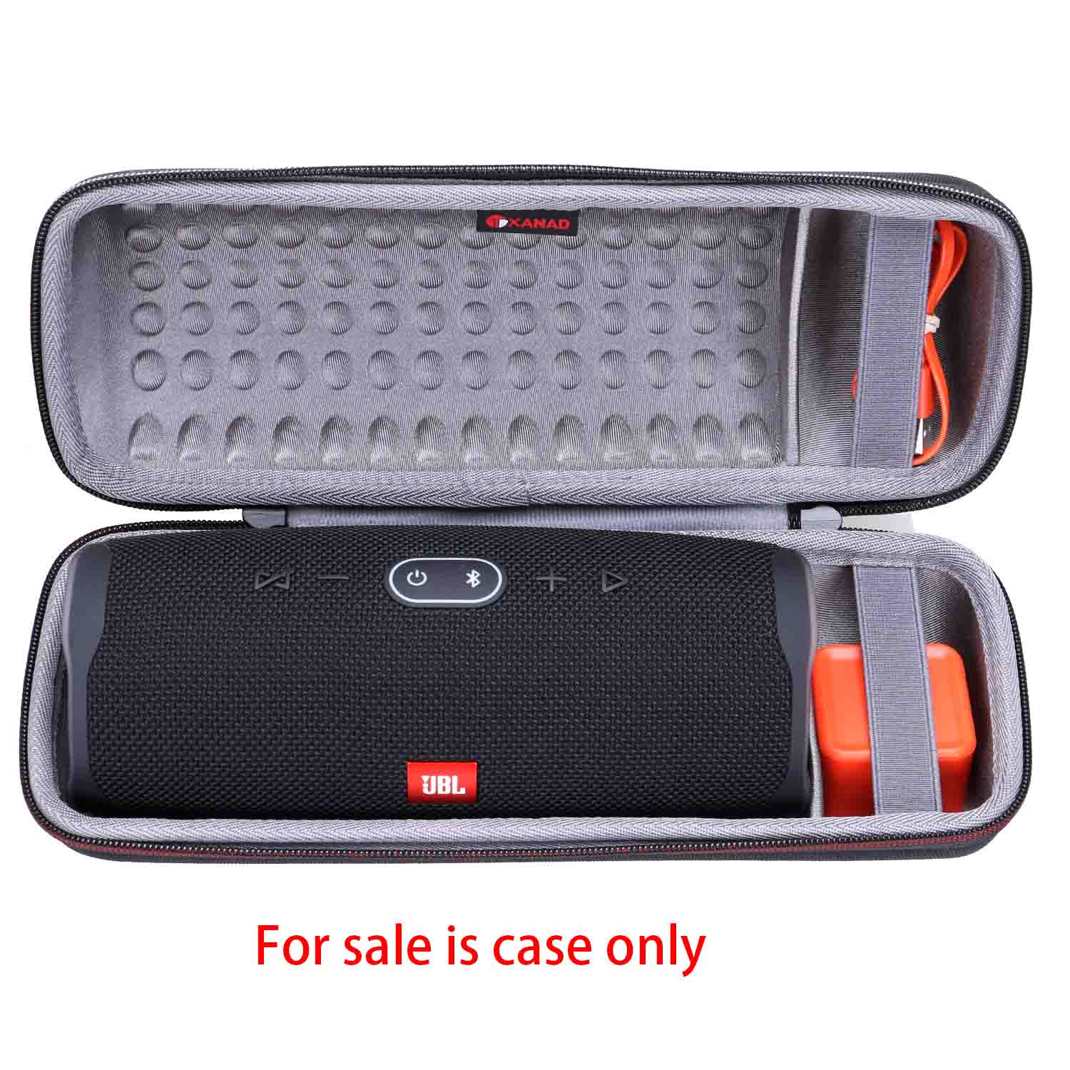 XANAD EVA Case for JBL Charge 4 Portable Hard Wireless Bluetooth Speaker Fits USB Cable and Charger Storage case XANAD EVA Case for JBL Charge 4 Portable Hard Wireless Bluetooth Speaker Fits USB Cable and Charger Storage case