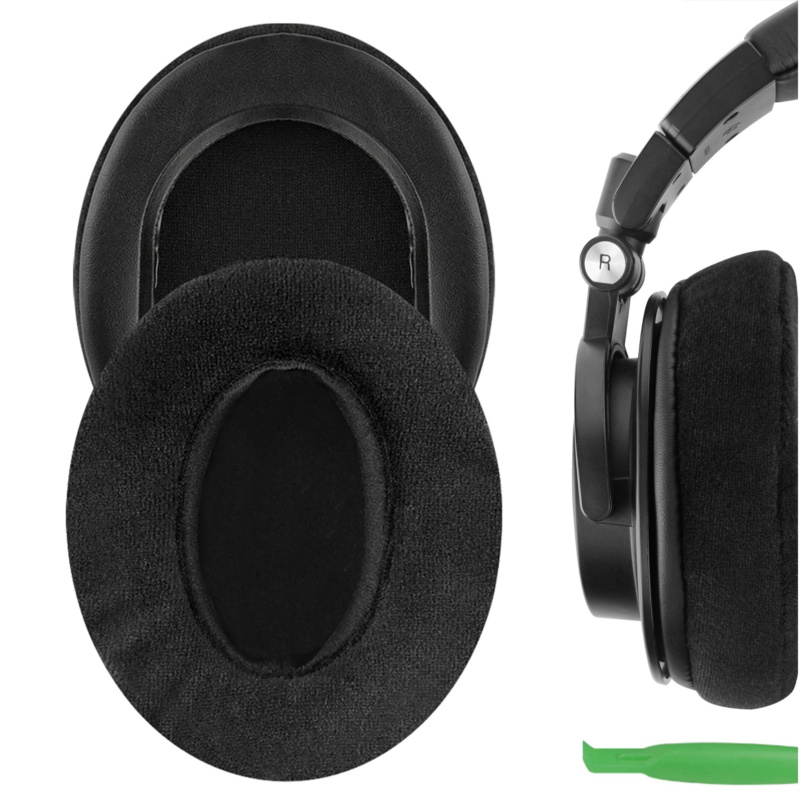 Earpads for Audio-Technica ATH-M50X ATH-M50xBT2 ATH-M40X Replacement Headphones Comfort Velour Ear Pads Cover Cushions Earpads for Audio-Technica ATH-M50X ATH-M50xBT2 ATH-M40X Replacement Headphones Comfort Velour Ear Pads Cover Cushions