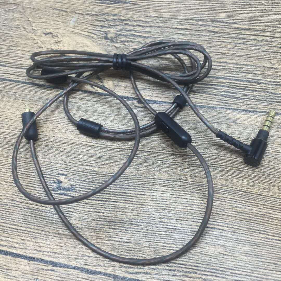 3.5mm MMCX Headphone Replacement Audio Cable Earphone Cable for Sony XBA-N3 XBA-N3Q XBA-N3AP XBA-N1AP Headphone 1.2m
