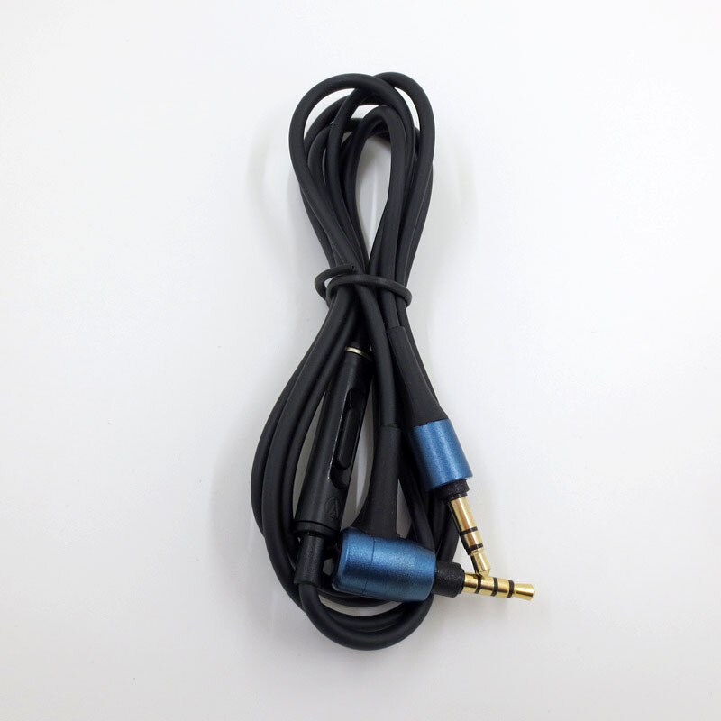3.5 MM male to male Replacement Audio Cable for ATH-MSR7 Headphones Fits Many Headphones Microphone Volume Control