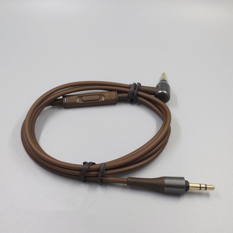 3.5 MM male to male Replacement Audio Cable for ATH-MSR7 Headphones Fits Many Headphones Microphone Volume Control