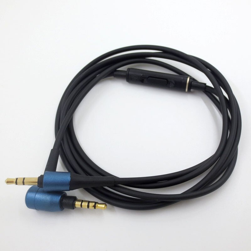 3.5 MM male to male Replacement Audio Cable for ATH-MSR7 Headphones Fits Many Headphones Microphone Volume Control