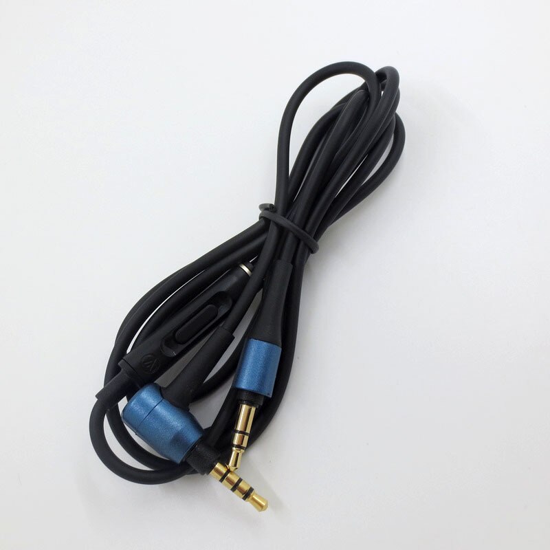 3.5 MM male to male Replacement Audio Cable for ATH-MSR7 Headphones Fits Many Headphones Microphone Volume Control