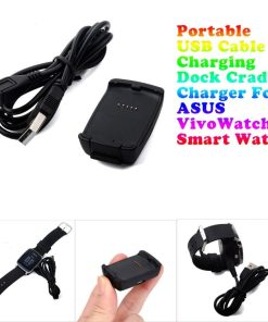 Alternative view of ASUS VivoWatch Charger,AutumnFall USB Cable Charging Dock Cradle Charger For ASUS VivoWatch Smart Watch (Black)