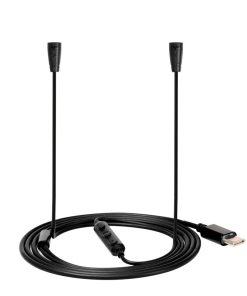 Alternative view of Suit for TYPE-C Ie80s Ie80 Ie80 Ie8i Ie8 with Wheat Volume Adjustment TPE Headphone Cord Core
