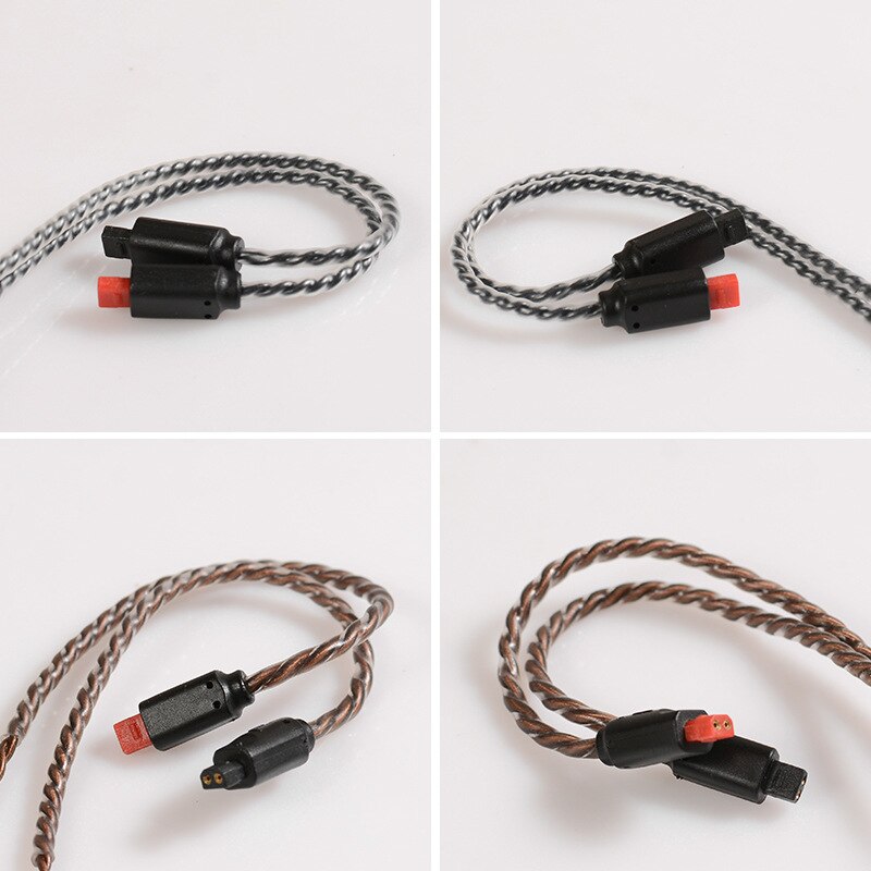 Applicable To IM50 70 01 02 03 04 4-strand UE Braided Earphone Upgrade Line Oxygen-free Copper Wire Core Earring Shaping